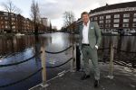 Amsterdam 19 januari 2018 
Bold and beuatiful acteur Winsor Harmon bij the Harbour Club