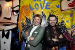 Amsterdam 19 januari 2018 
Bold and beuatiful acteur Winsor Harmon bij the Harbour Club/ Met Varol Porsemay