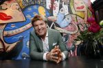 Amsterdam 19 januari 2018 
Bold and beuatiful acteur Winsor Harmon bij the Harbour Club