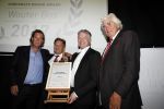 Amsterdam 11 januari 2018 
Uitreiking white canvas award aan Wouter Bos. Marco Juffermans Cor v Zadelhoff en..