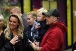 Schiphol 11 januari 2019
Andre Hazes jr en vriendin Monique Westenberg arriveren samen met familie en neef Djarno Hofland op schiphol na trip naar Ortlando.