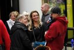 Schiphol 11 januari 2019
Andre Hazes jr en vriendin Monique Westenberg arriveren samen met familie en neef Djarno Hofland op schiphol na trip naar Ortlando. Moeder Djarno, zus Rachel.