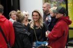 Schiphol 11 januari 2019
Andre Hazes jr en vriendin Monique Westenberg arriveren samen met familie en neef Djarno Hofland op schiphol na trip naar Ortlando. Moeder Djarno, zus Rachel.