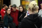 Schiphol 11 januari 2019
Andre Hazes jr en vriendin Monique Westenberg arriveren samen met familie en neef Djarno Hofland op schiphol na trip naar Ortlando.