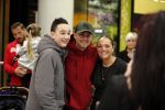 Schiphol 11 januari 2019
Andre Hazes jr en vriendin Monique Westenberg arriveren samen met familie en neef Djarno Hofland op schiphol na trip naar Ortlando.