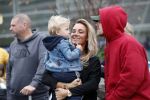 Schiphol 11 januari 2019
Andre Hazes jr en vriendin Monique Westenberg arriveren samen met familie en neef Djarno Hofland op schiphol na trip naar Ortlando.