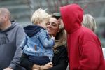 Schiphol 11 januari 2019
Andre Hazes jr en vriendin Monique Westenberg arriveren samen met familie en neef Djarno Hofland op schiphol na trip naar Ortlando.