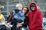 Schiphol 11 januari 2019
Andre Hazes jr en vriendin Monique Westenberg arriveren samen met familie en neef Djarno Hofland op schiphol na trip naar Ortlando.