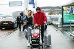 Schiphol 11 januari 2019
Andre Hazes jr en vriendin Monique Westenberg arriveren samen met familie en neef Djarno Hofland op schiphol na trip naar Ortlando.