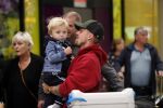 Schiphol 11 januari 2019
Andre Hazes jr en vriendin Monique Westenberg arriveren samen met familie en neef Djarno Hofland op schiphol na trip naar Ortlando.
