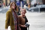 Amsterdam 15 januari 2019
Niieuwjaarsreceptie Koning Willem Alexander en koningin Maxima in paleis op de dam. Ank Bijleveld en Barbara Visser