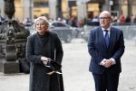 Amsterdam 15 januari 2019
Niieuwjaarsreceptie Koning Willem Alexander en koningin Maxima in paleis op de dam. Ankie Broekers Knol