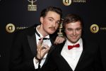 Hilversum 31 januari 2019
Uitreiking van de gouden radioring in theater Gooiland. Bram Krikke kwam met zijn vriendin
