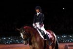 Amsterdam 25 januari 2019
Britt Dekker geeft demonstratie met haar paard op Jumping Amsterdam.