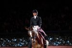 Amsterdam 25 januari 2019
Britt Dekker geeft demonstratie met haar paard op Jumping Amsterdam.