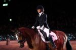 Amsterdam 25 januari 2019
Britt Dekker geeft demonstratie met haar paard op Jumping Amsterdam.