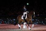 Amsterdam 25 januari 2019
Britt Dekker geeft demonstratie met haar paard op Jumping Amsterdam.