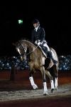 Amsterdam 25 januari 2019
Britt Dekker geeft demonstratie met haar paard op Jumping Amsterdam.