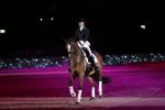 Amsterdam 25 januari 2019
Britt Dekker geeft demonstratie met haar paard op Jumping Amsterdam.