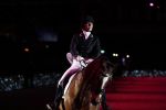 Amsterdam 25 januari 2019
Britt Dekker geeft demonstratie met haar paard op Jumping Amsterdam.