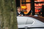 Amsterdam 7 januari 2019
Zakenman Dirk Jan Parelberg met zijn vrouw op de cornelis schuytstraat.