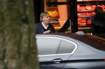 Amsterdam 7 januari 2019
Zakenman Dirk Jan Parelberg met zijn vrouw op de cornelis schuytstraat.