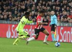 Eindhoven, 28 November 2018
Champions Leaguewedstrijd PSV-FC Barcelona, eindstand 1-2
Donyell Malen en Nelson Semedo