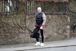 Amsterdam 7 januari 2018
Dries Roelvink onderweg naar de sportschool.