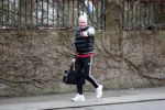 Amsterdam 7 januari 2018
Dries Roelvink onderweg naar de sportschool.