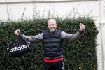 Amsterdam 7 januari 2018
Dries Roelvink onderweg naar de sportschool.