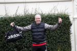 Amsterdam 7 januari 2018
Dries Roelvink onderweg naar de sportschool.