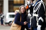 Amsterdam 15 januari 2019
Niieuwjaarsreceptie Koning Willem Alexander en koningin Maxima in paleis op de dam. Edith Schippers