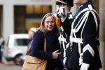 Amsterdam 15 januari 2019
Niieuwjaarsreceptie Koning Willem Alexander en koningin Maxima in paleis op de dam. Edith Schippers