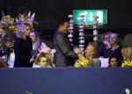 Amsterdam 27 januari 2019
Jumpin Amsterdam met de koninklijke gasten Koning Willem Alexander Prinses Amalia Prinses Irene Prinses Margarita haar man Tjalling ten Cate en hun dochters Julia en Paola. Erland Galjaard en Gerad Joling