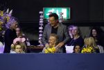 Amsterdam 27 januari 2019
Jumpin Amsterdam met de koninklijke gasten Koning Willem Alexander Prinses Amalia Prinses Irene Prinses Margarita haar man Tjalling ten Cate en hun dochters Julia en Paola. Erland Galjaard en Gerad Joling