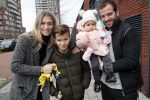 Beverwijk 22 december 2018
Rafael v d Vaart Damian Jesslynn en zijn vriendin Estavana Polman in het winkelcentrum waar Rafael zijn moeder Lolita een winkel heeft . Ze hebben geld opgehaald met veiling voor het ZZF.