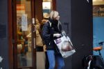 Amsterdam 5 januari 2019
Estelle Cruijff doet boodschappen bij Albert Heijn in Amsterdam zuid.