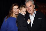 Amsterdam 23 december 2018
Premiere RTL kerstshow in het ziggo dome. euvgenia parakhina met hjaar man Jeroen Jorna en hun zoon