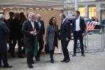 Amsterdam 15 januari 2019
Niieuwjaarsreceptie Koning Willem Alexander en koningin Maxima in paleis op de dam. De burgemeesters van de 4 grote steden komen aan bij het Koninklijk Paleis op de Dam voor de traditionele nieuwjaarsontvangst van de Koning. Vlnr Pauline Krikke, Jan van Zanen, Femke Halsema en Ahmed Aboutaleb