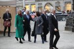 Amsterdam 15 januari 2019
Niieuwjaarsreceptie Koning Willem Alexander en koningin Maxima in paleis op de dam. De burgemeesters van de 4 grote steden komen aan bij het Koninklijk Paleis op de Dam voor de traditionele nieuwjaarsontvangst van de Koning. Vlnr Pauline Krikke, Jan van Zanen, Femke Halsema en Ahmed Aboutaleb