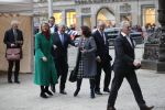 Amsterdam 15 januari 2019
Niieuwjaarsreceptie Koning Willem Alexander en koningin Maxima in paleis op de dam. De burgemeesters van de 4 grote steden komen aan bij het Koninklijk Paleis op de Dam voor de traditionele nieuwjaarsontvangst van de Koning. Vlnr Pauline Krikke, Jan van Zanen, Femke Halsema en Ahmed Aboutaleb