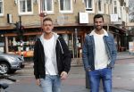 Amsterdam 11 januari 2019
Ferry Doedens met zijn nieuwe vriend Raphael . Raphael komt uit Brazilie