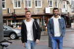 Amsterdam 11 januari 2019
Ferry Doedens met zijn nieuwe vriend Raphael . Raphael komt uit Brazilie