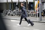 Amsterdam 26 januari 2019
Frenkie de Jong doet boodschappen bij sde Albert Heijn op de zuidas.