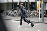Amsterdam 26 januari 2019
Frenkie de Jong doet boodschappen bij sde Albert Heijn op de zuidas.