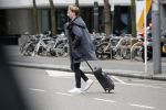 Amsterdam 26 januari 2019
Frenkie de Jong doet boodschappen bij sde Albert Heijn op de zuidas.