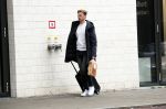 Amsterdam 26 januari 2019
Frenkie de Jong doet boodschappen bij sde Albert Heijn op de zuidas.