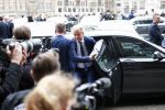 Amsterdam 15 januari 2019
Niieuwjaarsreceptie Koning Willem Alexander en koningin Maxima in paleis op de dam. Geert Wilders met zijn beveiliging