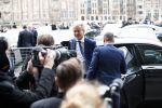 Amsterdam 15 januari 2019
Niieuwjaarsreceptie Koning Willem Alexander en koningin Maxima in paleis op de dam. Geert Wilders met zijn beveiliging
