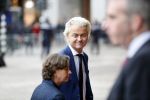 Amsterdam 15 januari 2019
Niieuwjaarsreceptie Koning Willem Alexander en koningin Maxima in paleis op de dam. Geert Wilders met zijn beveiliging